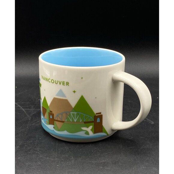 Starbucks Vancouver Canada You Are Here Collection Ceramic Coffee Mug 2013 - Picture 2 of 9